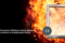 Banner föreställande fönster och eld