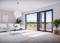Elitfönster vikdörrar i modern villa